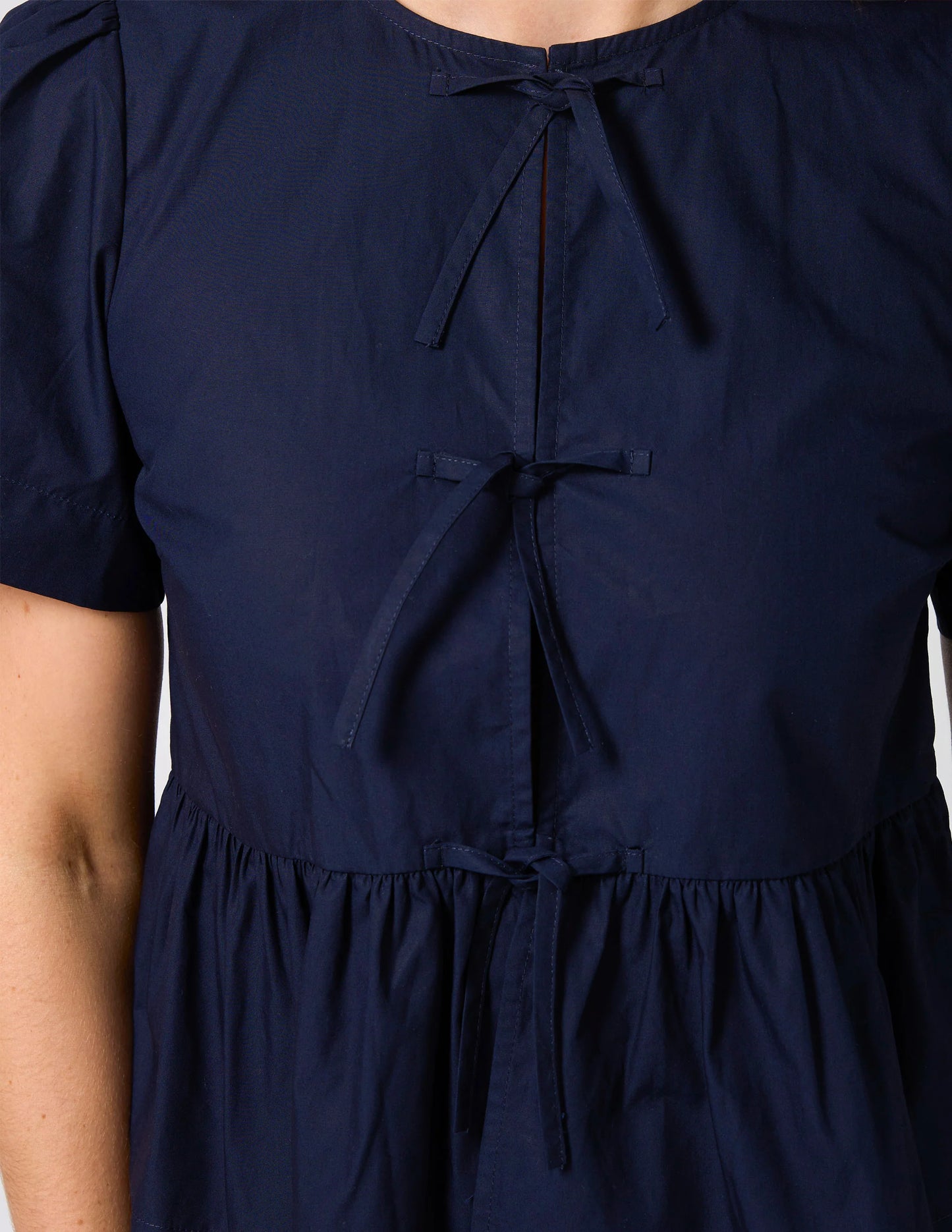 Eva Blouse - Navy
