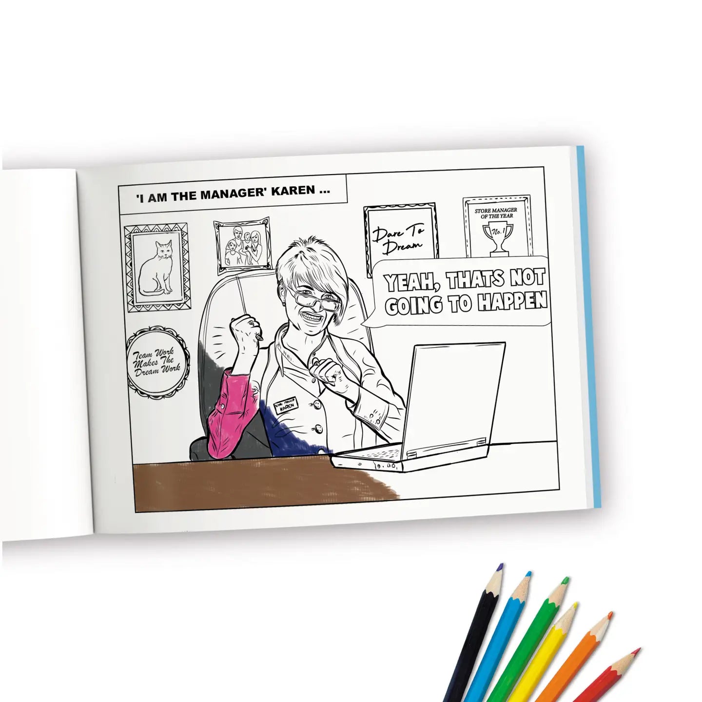 Karen's in the Wild Colouring Book