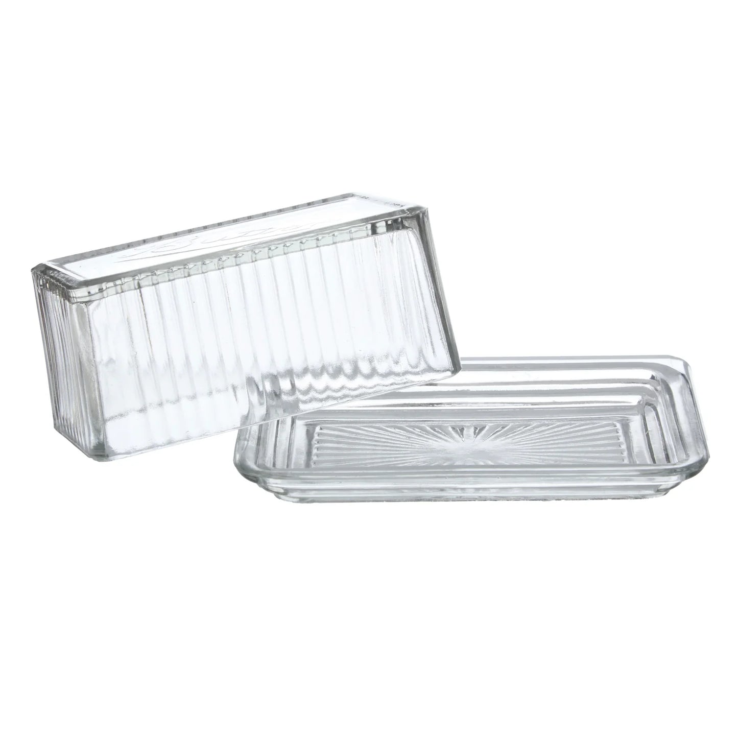 Eltham Glass Butter Dish
