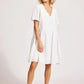 Miramar Midi Dress - White