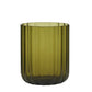 Hazel Glass Tumbler 8.5x10.5cm Olive