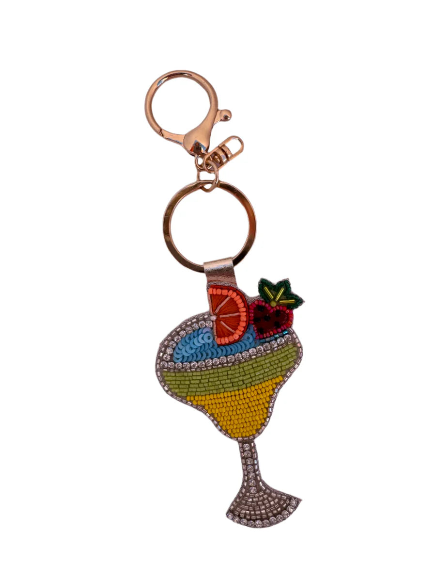 Cocktail Beaded Keychain - Daquari