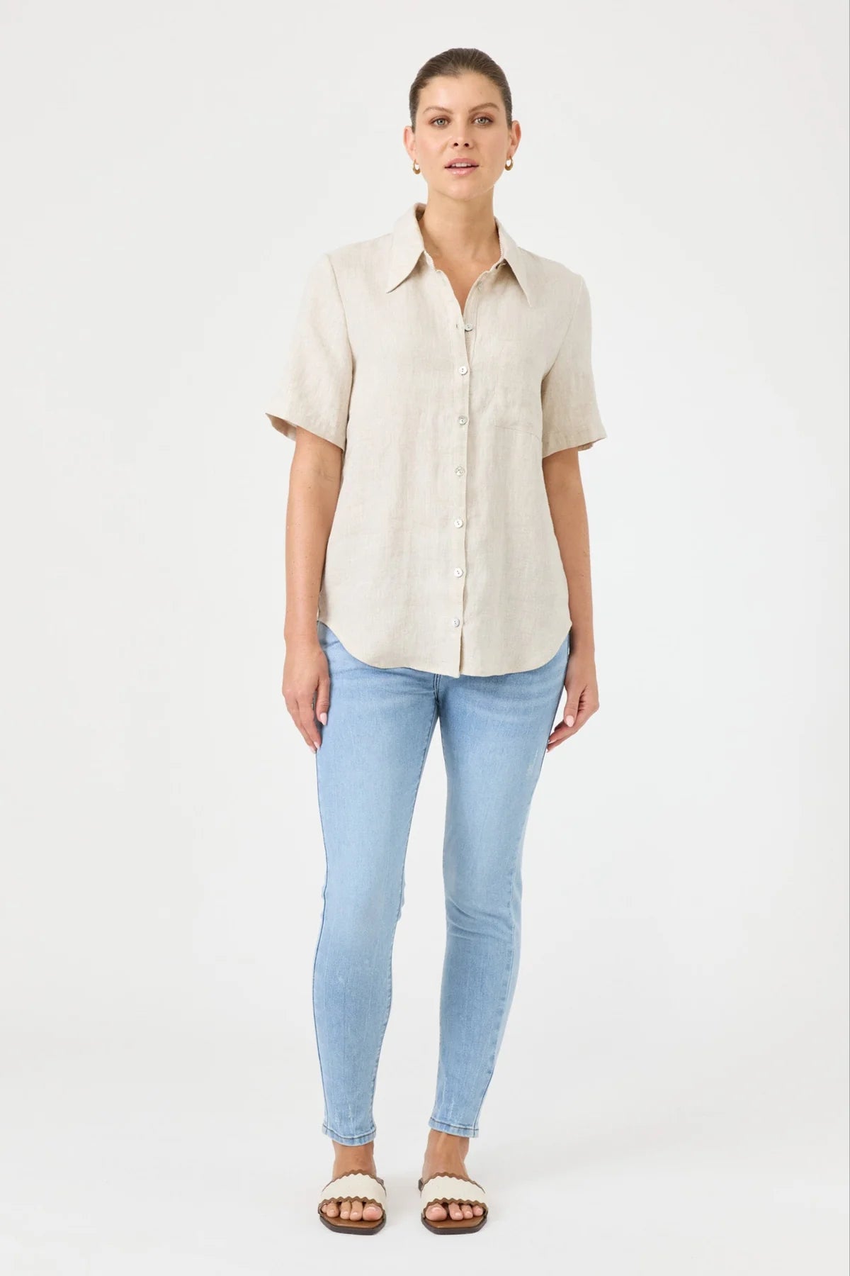 Studio Short Sleeve Shirt Dune