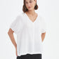 Bishop Sleeve Top - White