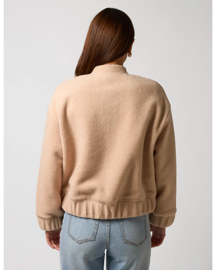 BOMBER JACKET BUTTERCREAM