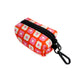 Pink Checkered Daisies - Poop Bag Holder