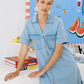 Melenia Denim Shirt Dress