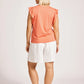 Francia Frill Tank Coral