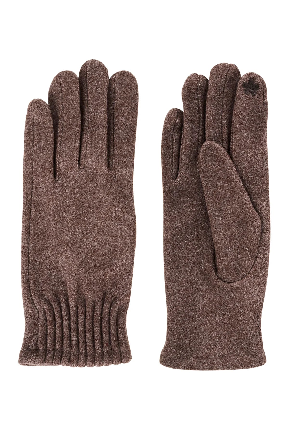 Berber Rib Glove Cocoa