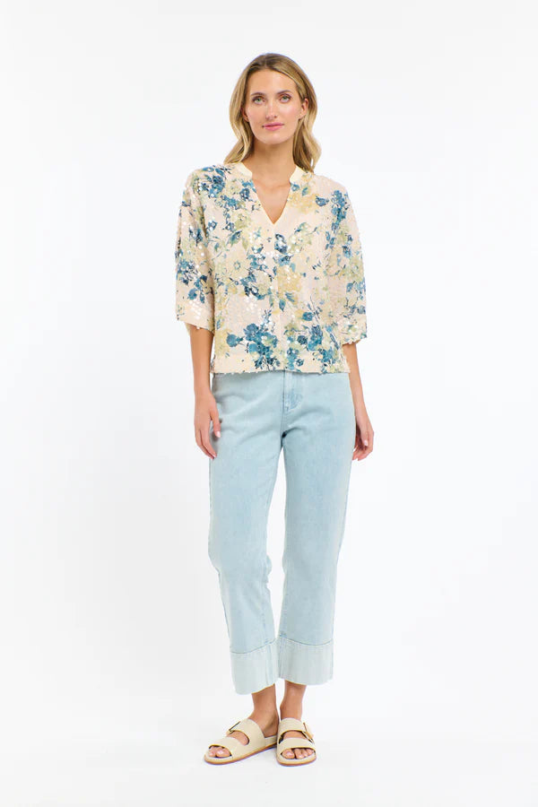 Geisha Sequins Top