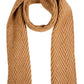 Sable Knit Scarf  -  Mocha