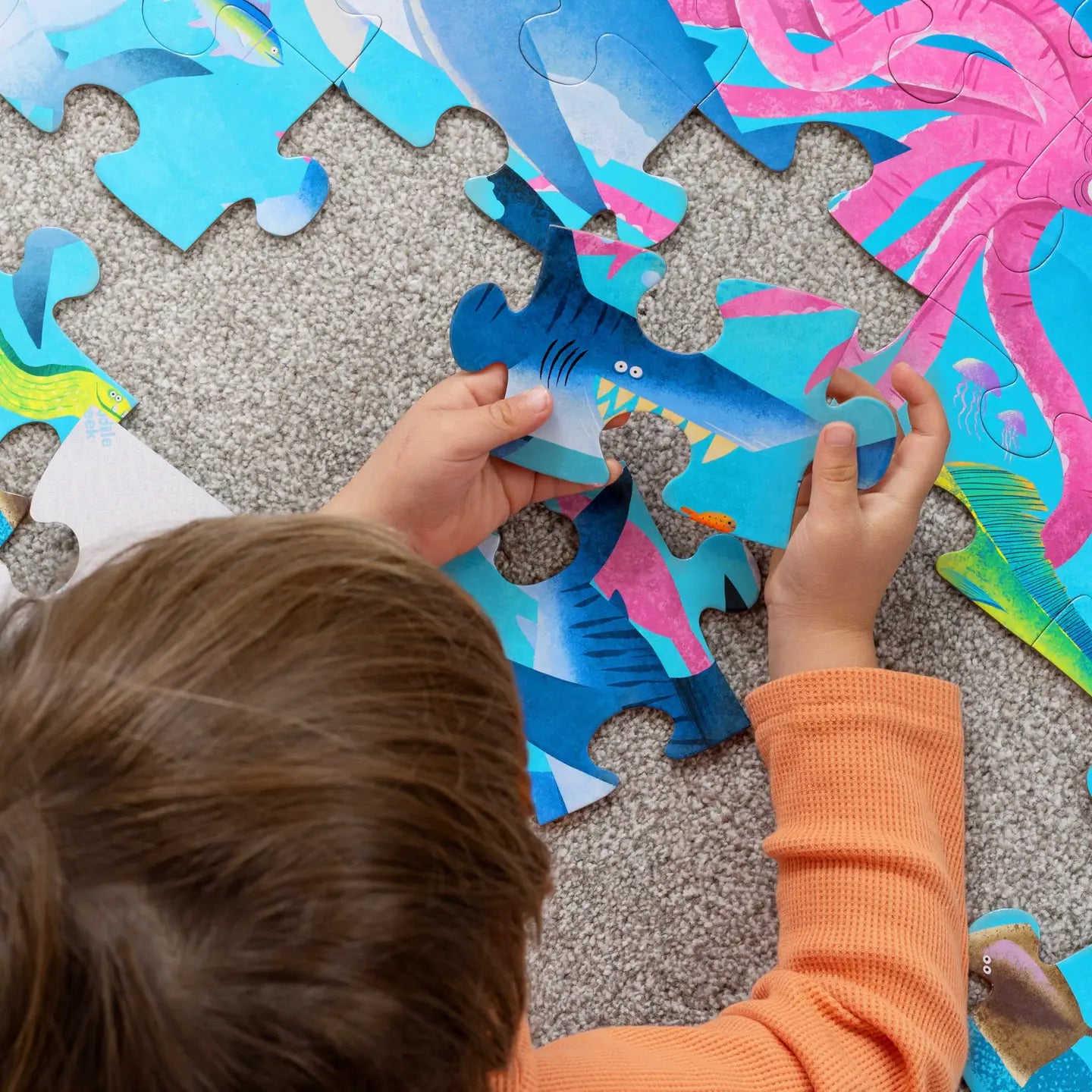 Classic Floor Puzzle 36 Pc - Shark Reef