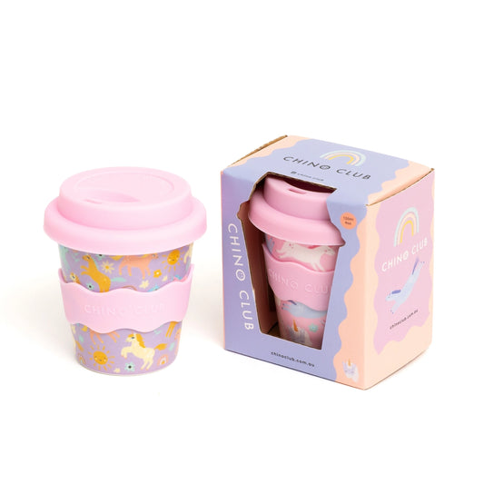 Purple Unicorn Babychino Cup 4 0z