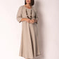 Brontie Linen Dress Latte
