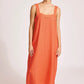 Miramar Tank Maxi Dress - Coral