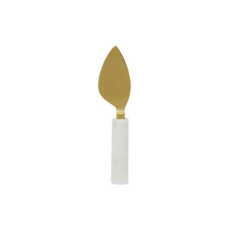Eli Marble Spreader 14cm White/Gold