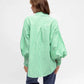Stella Shirt Green Stripe