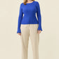 Darby Knit Top Cobalt