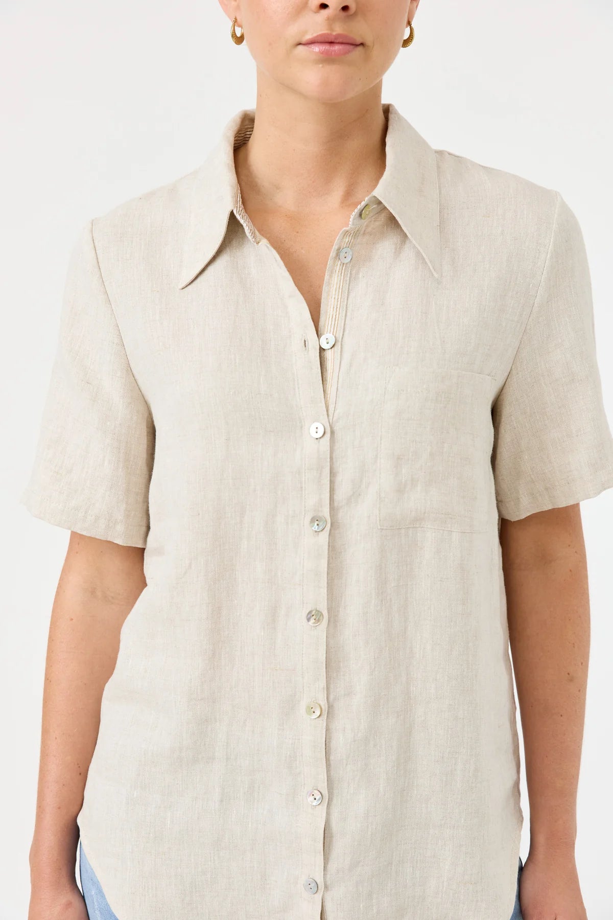 Studio Short Sleeve Shirt Dune