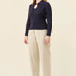 Nell Knit Top - Navy