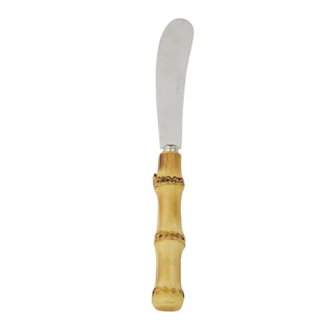 Bebe Stainless Steel & Bamboo Spreader 16cm