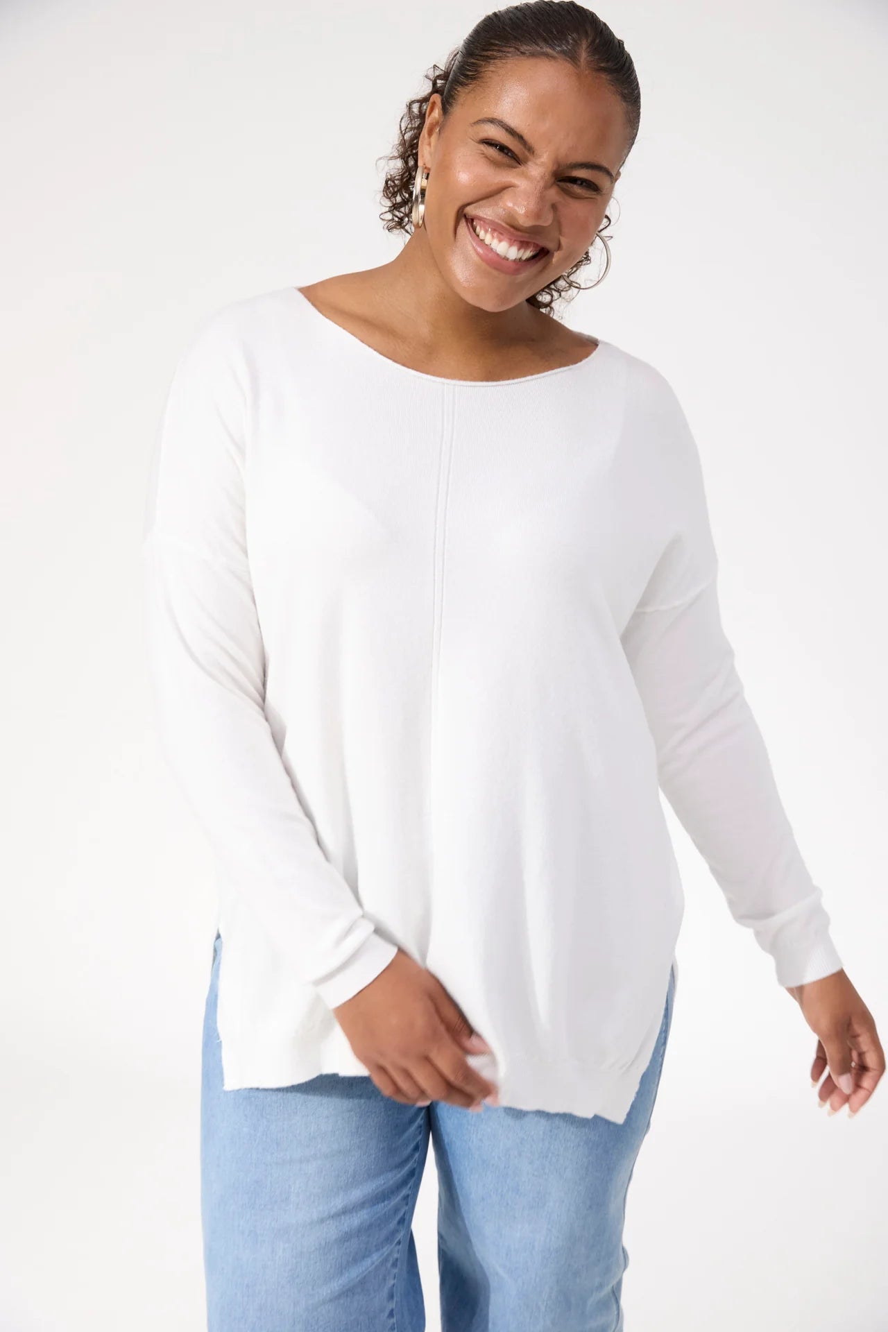 Chamonix Jumper - White  (One Size)