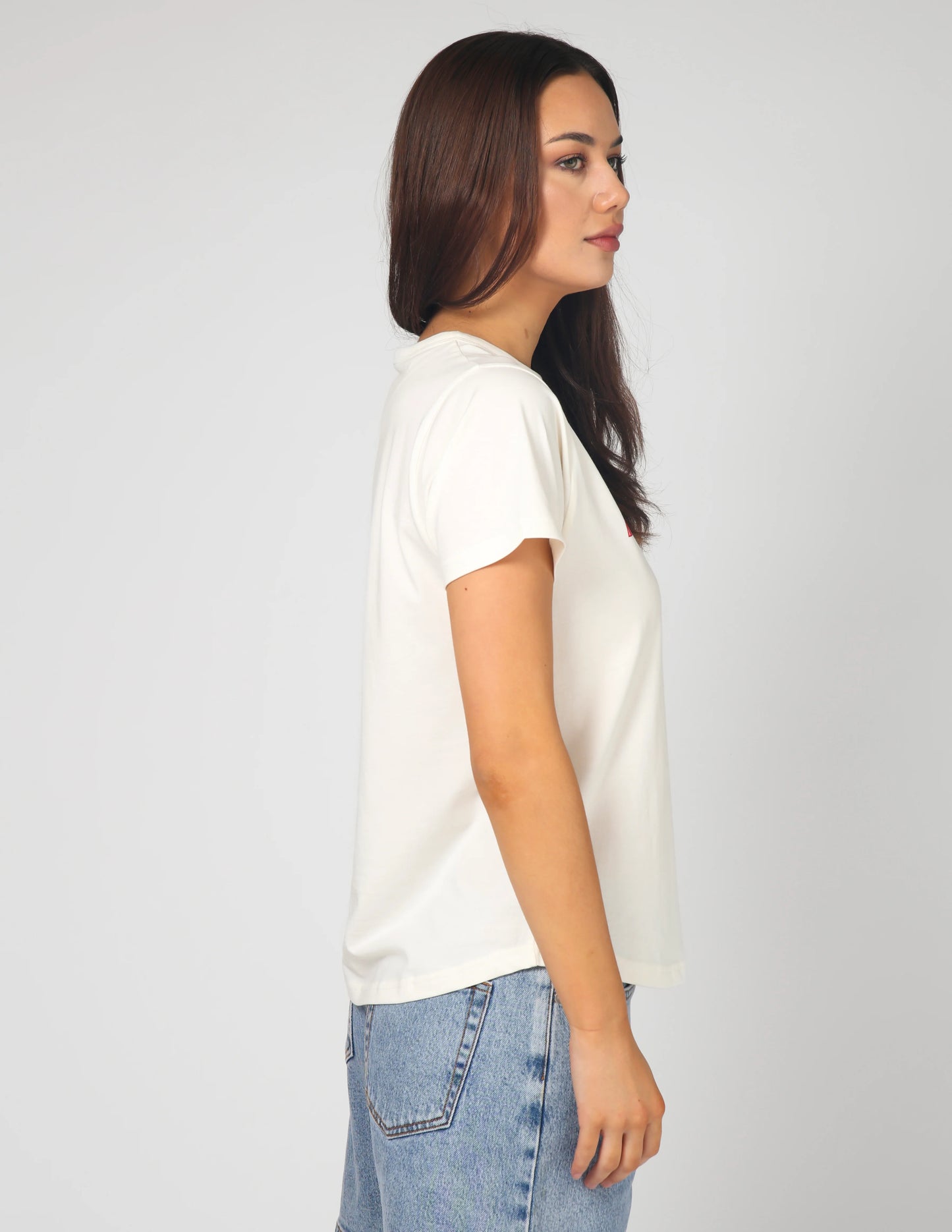 Ace Tee - White Malibu Stripes