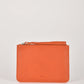 Queens Leather Pouch - Orange