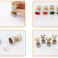 Wooden Stamper with Ink  (Assorted animals)