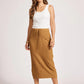 Alcazar Knit Skirt - Maple