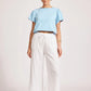Orsula Crop Pant White