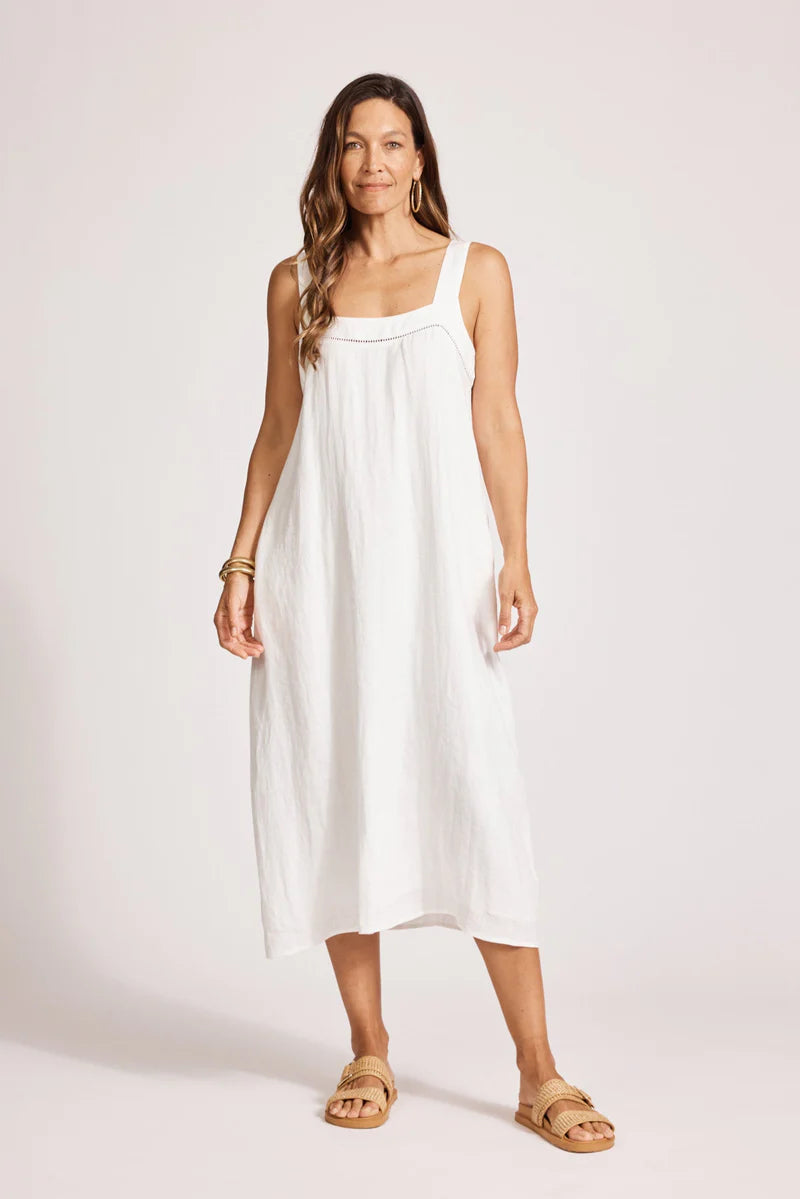 Miramar Tank Maxi Dress - White