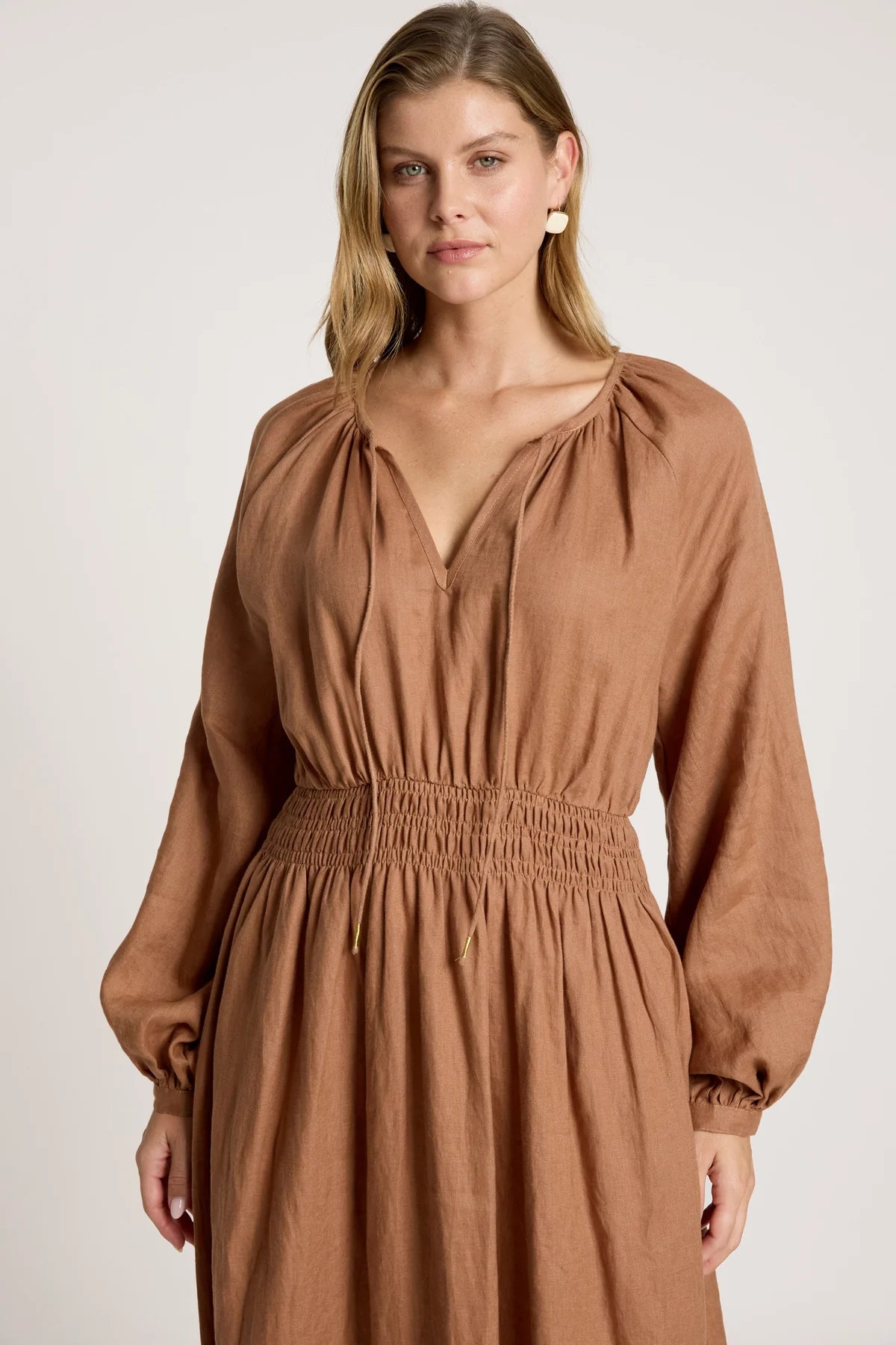 Bajau Maxi Dress - Clay