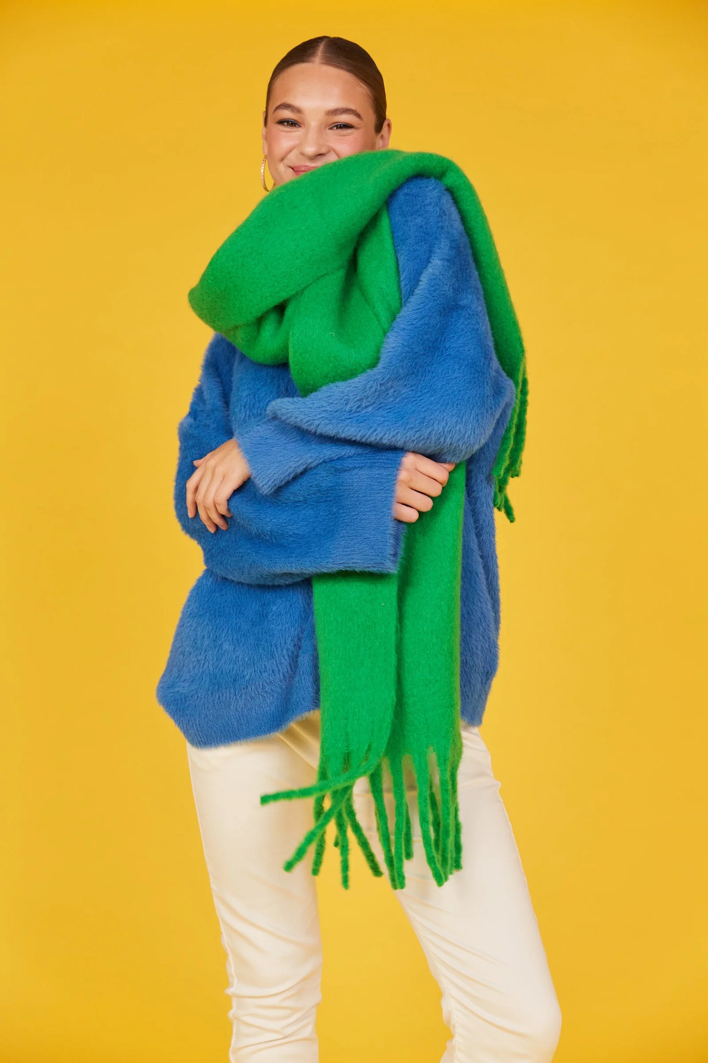 Lahti Scarf -Emerald