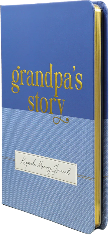 Grandpa's Story Keepsake Memory Journal