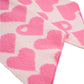 Vermont Heart Scarf - Pink