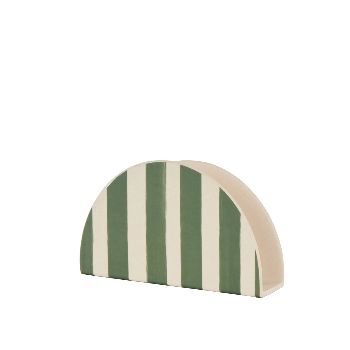 Saltara Bamboo Fibre Napkin Holder Dark Green