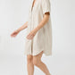Studio Short Shirt Dress Dune