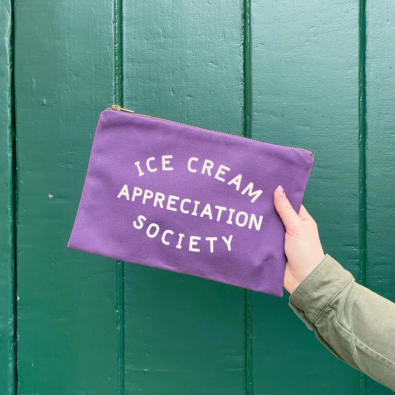 Ice Cream Appreciation Society - Lavender Pouch