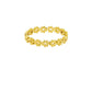 Gold Mini Daisy Chain Band Ring