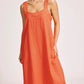 Miramar Tank Maxi Dress - Coral