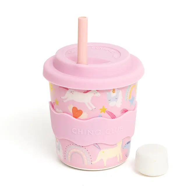 Pink Unicorn  Babychino Cup 4oz