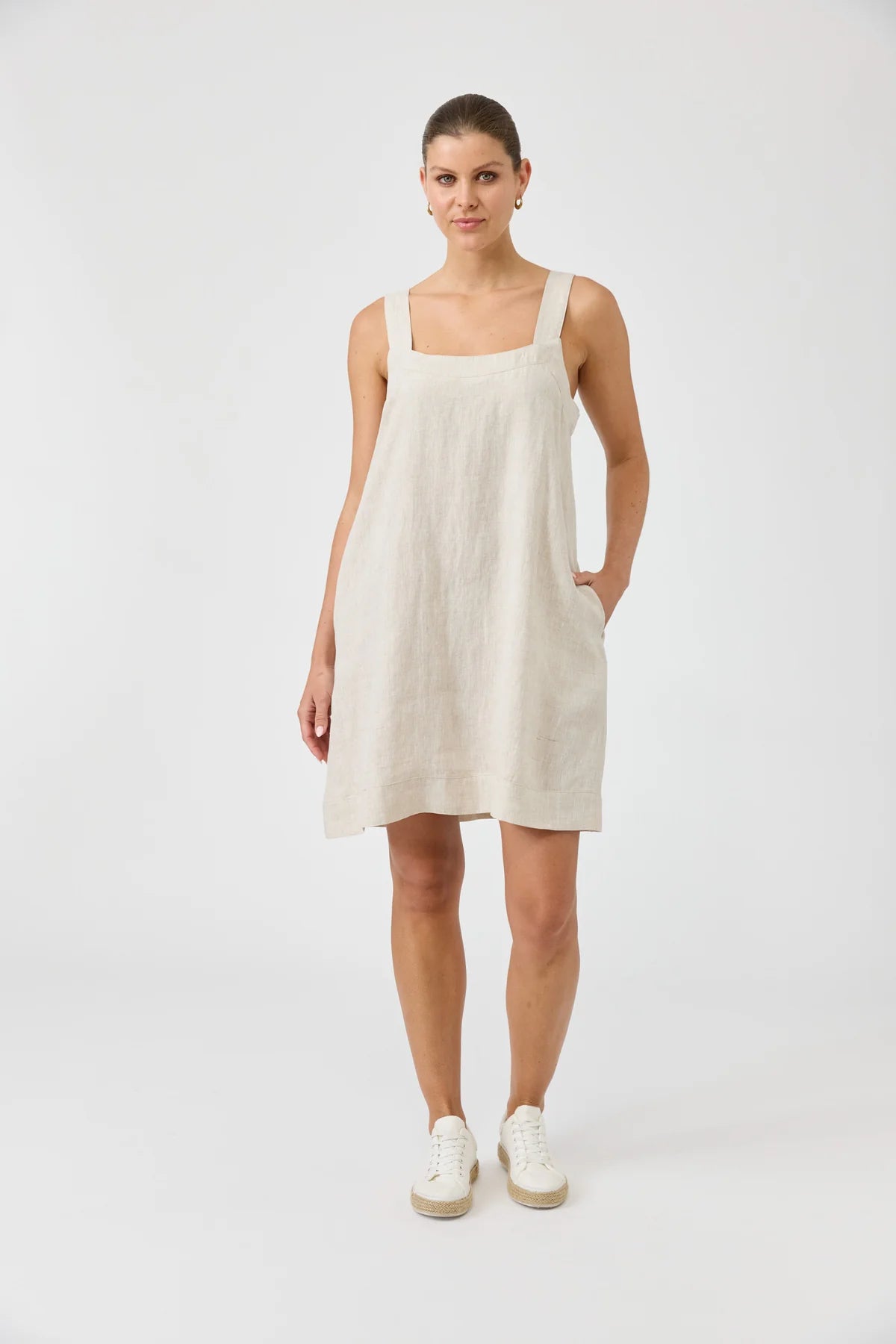 Studio Short Tank Dress Dune