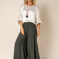 Diana Linen Pant Khaki  (One Size)