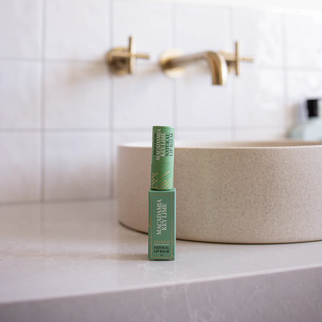 Macadamia & Key Lime Natural Lip Balm