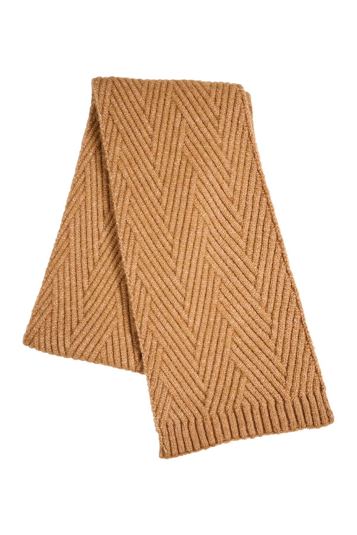 Sable Knit Scarf  -  Mocha