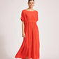 Alegria Dress - Coral