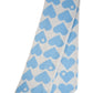 Vermont Heart Scarf - Blue