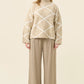 Mckenna Diamond Jumper - Stone