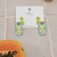 Cocktail Beaded Earrings - Mojito
